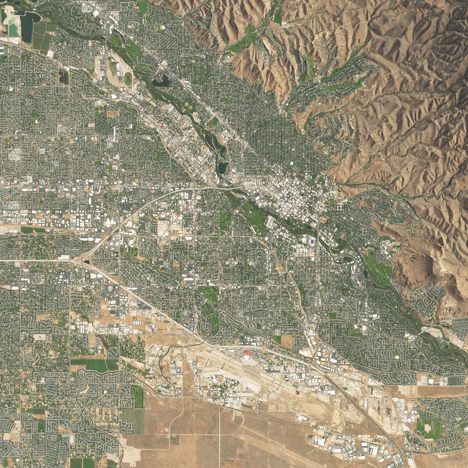 Boise, ID - Satellite Imagery