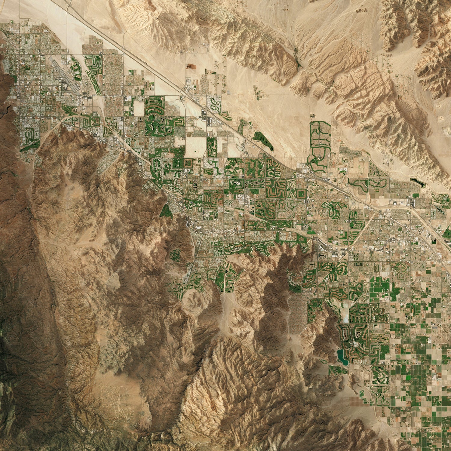 Coachella Valley - Satellite Imagery