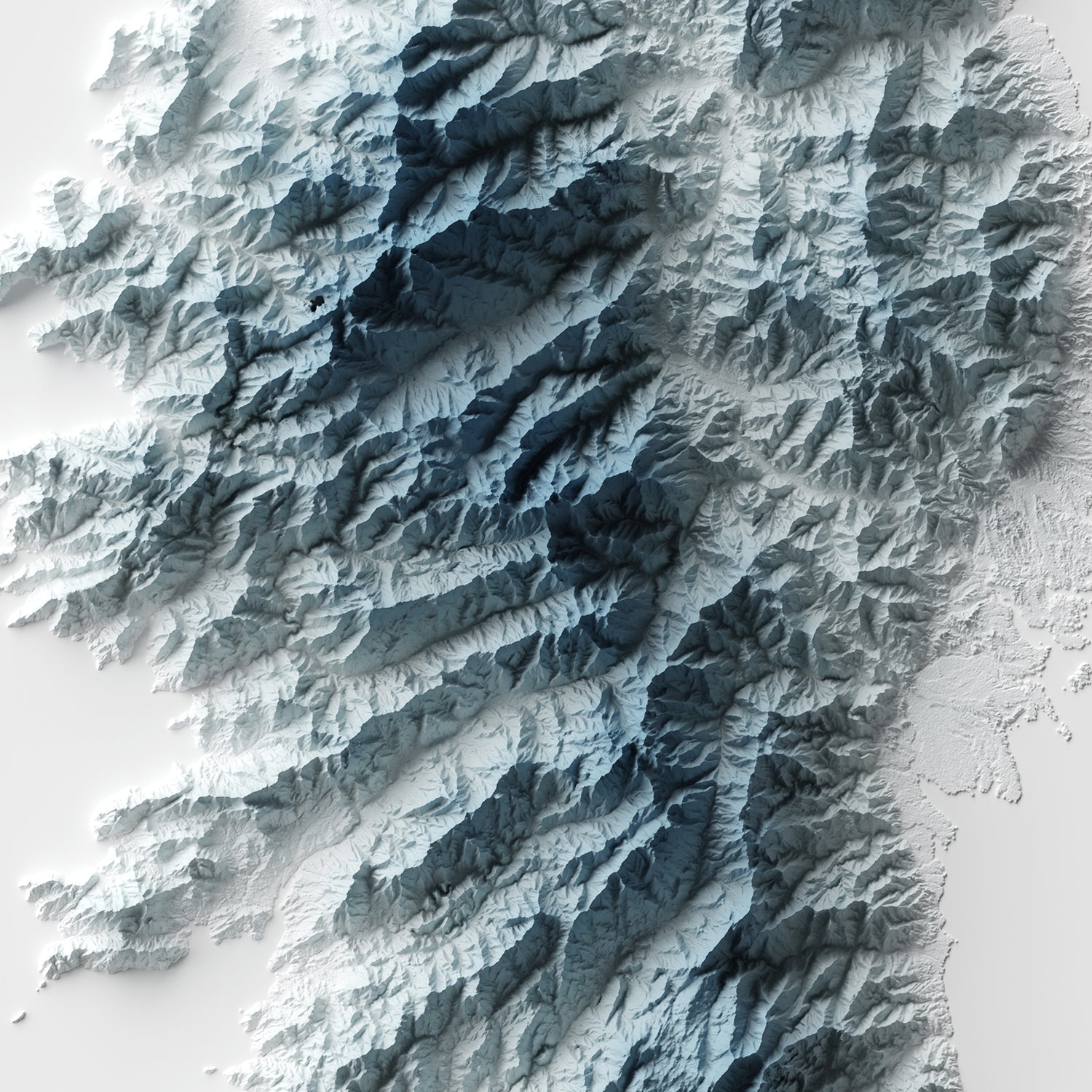 Corsica - Minimalist Map