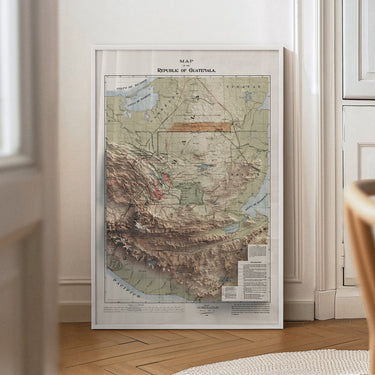 a map of the United States, along with a roll of paper and a tube of paper, all placed on a white background.
