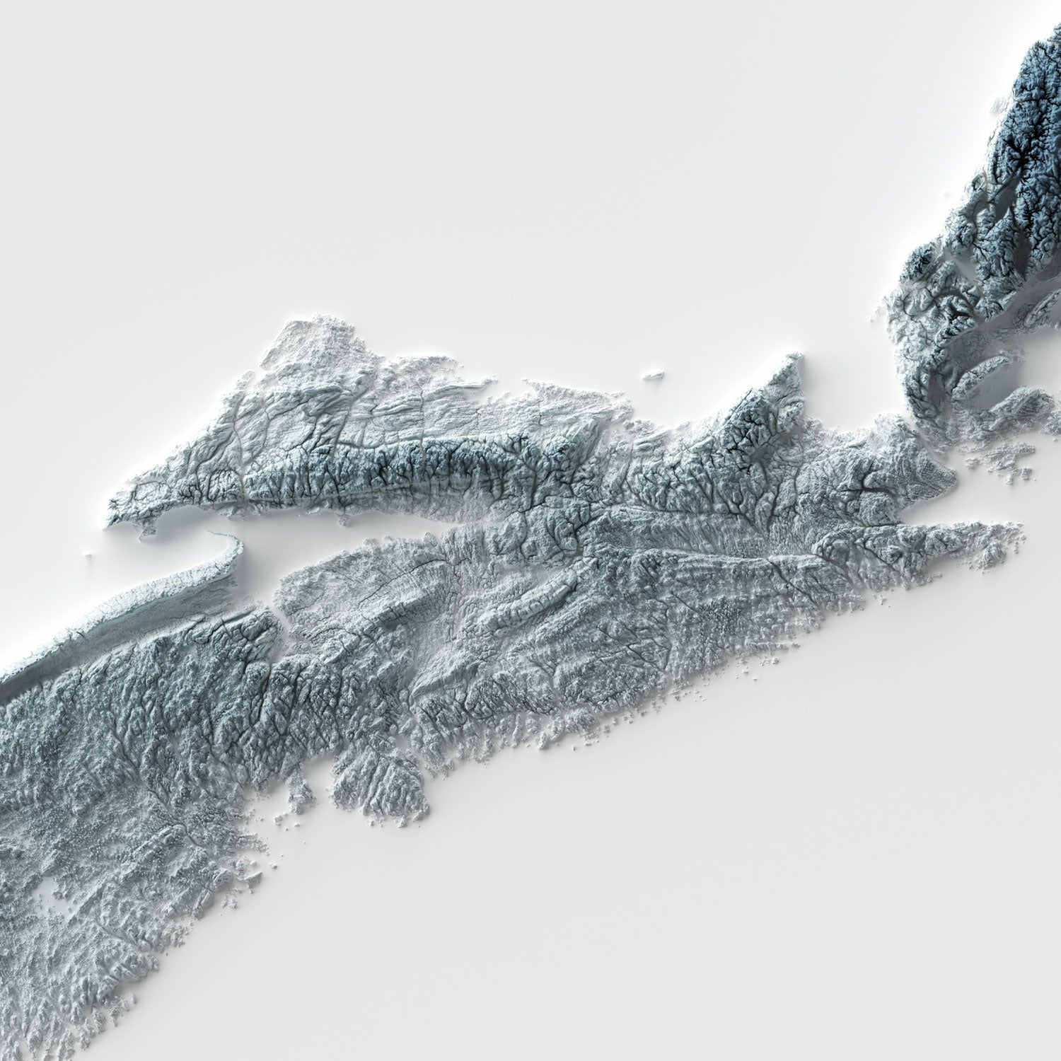 Nova Scotia - Minimalist Map