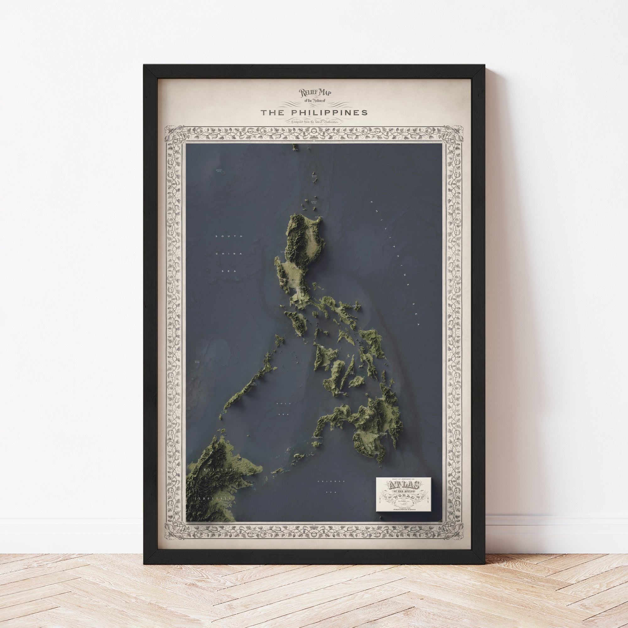 Philippines Map - The East of Nowhere World Atlas