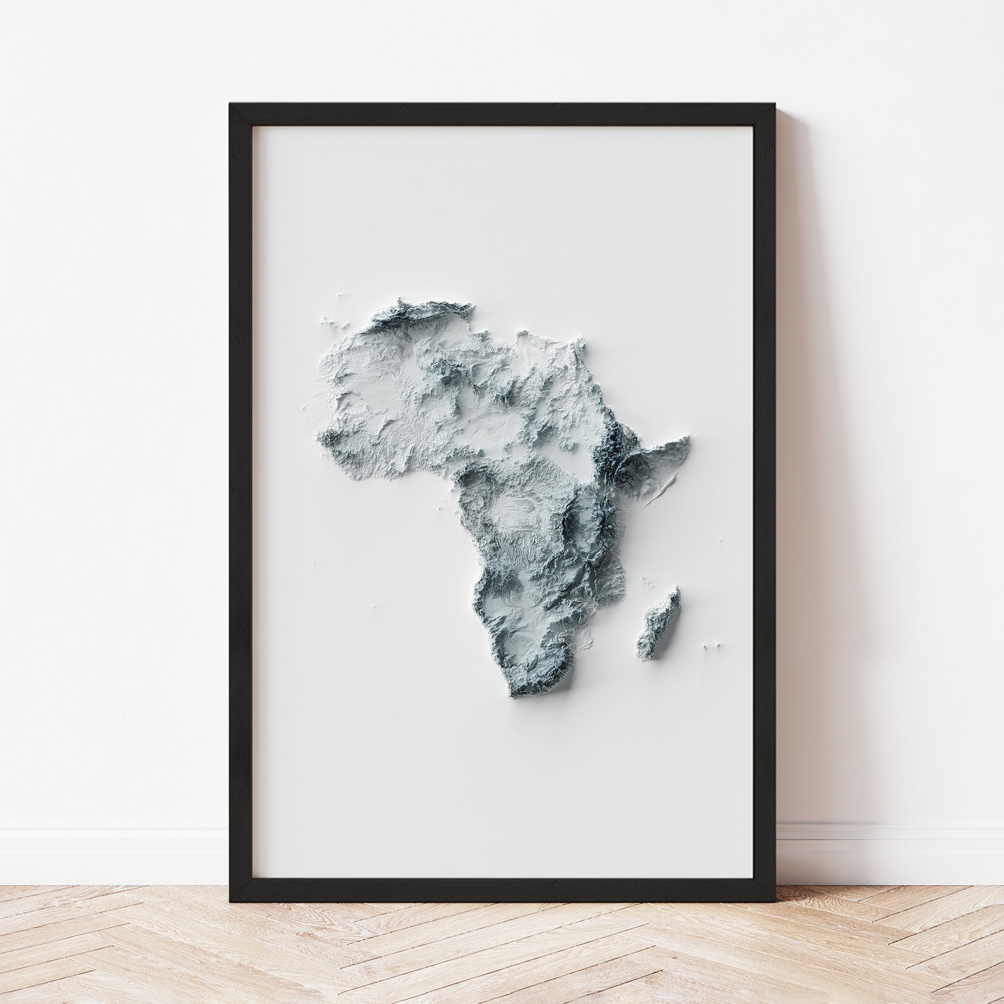 Africa - Minimalist Map