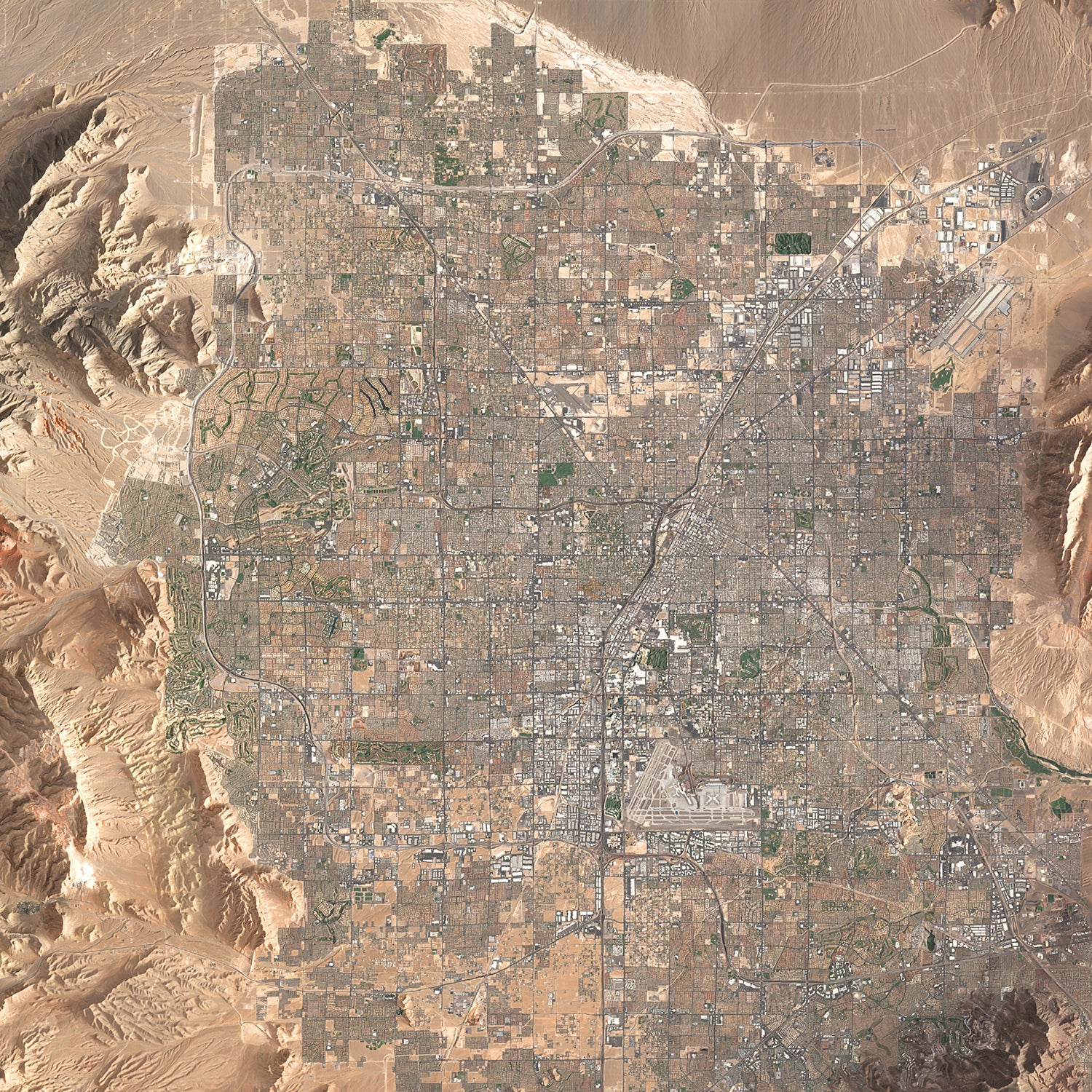 Las Vegas - Satellite Imagery