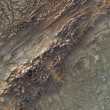 Southern Appalachian Mountains (c. 1953)
