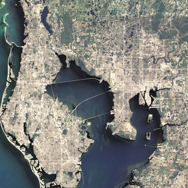 Tampa Bay, Florida (Satellite)