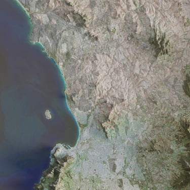 Cape Town, South Africa (Satellite)