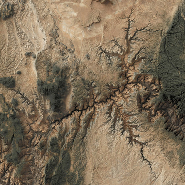 Grand Canyon, Arizona (Satellite)