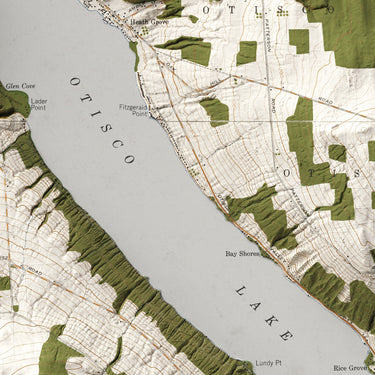 Otisco Lake, New York (c. 1955)