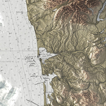 Washington and Oregon Coast (c. 1949)