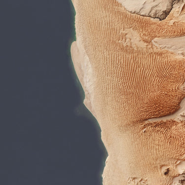 Namib Desert, Namibia (Satellite)