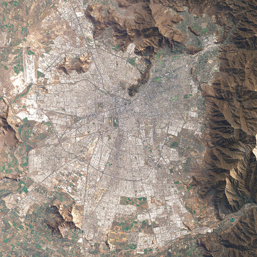 Santiago, Chile (Satellite)