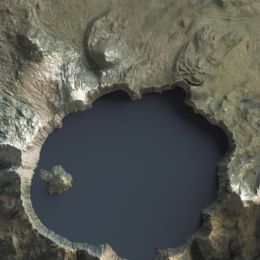 Crater Lake, Oregon (Satellite)