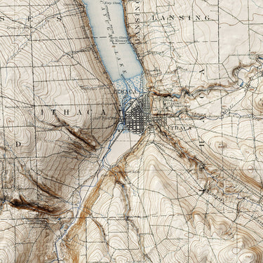 Ithaca, New York (c. 1900)