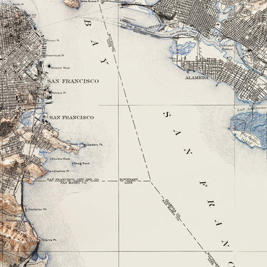 San Francisco Bay, California (c. 1915)
