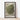 Elevation map print of Adirondacks, NY in a vintage style, shown in a black frame wall art mockup.