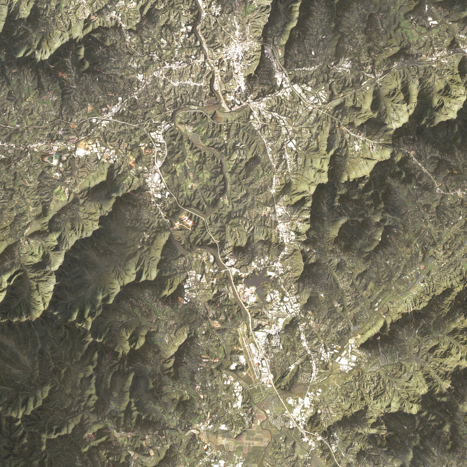 Asheville - Satellite Imagery