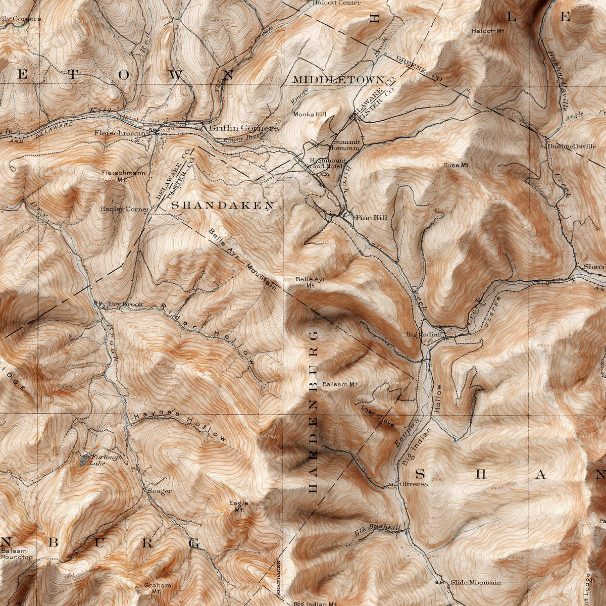 Catskill Mountains, New York (c. 1905)