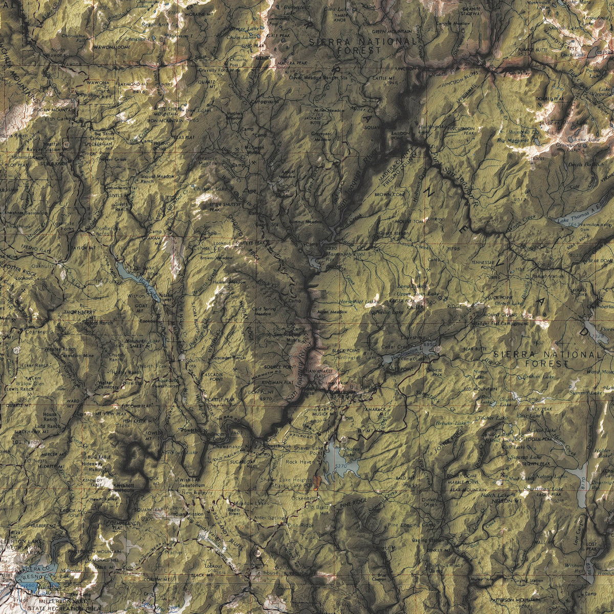 Eastern Sierra, California (c. 1960)