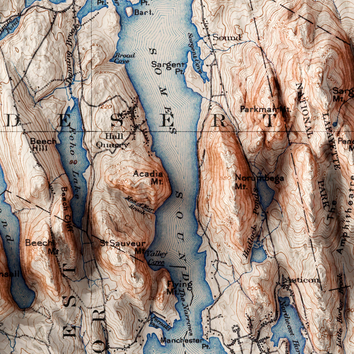 Mount Desert Island, Maine (c. 1904)