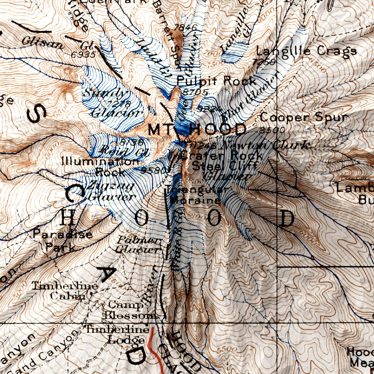 Mount Hood, Oregon (c. 1924)