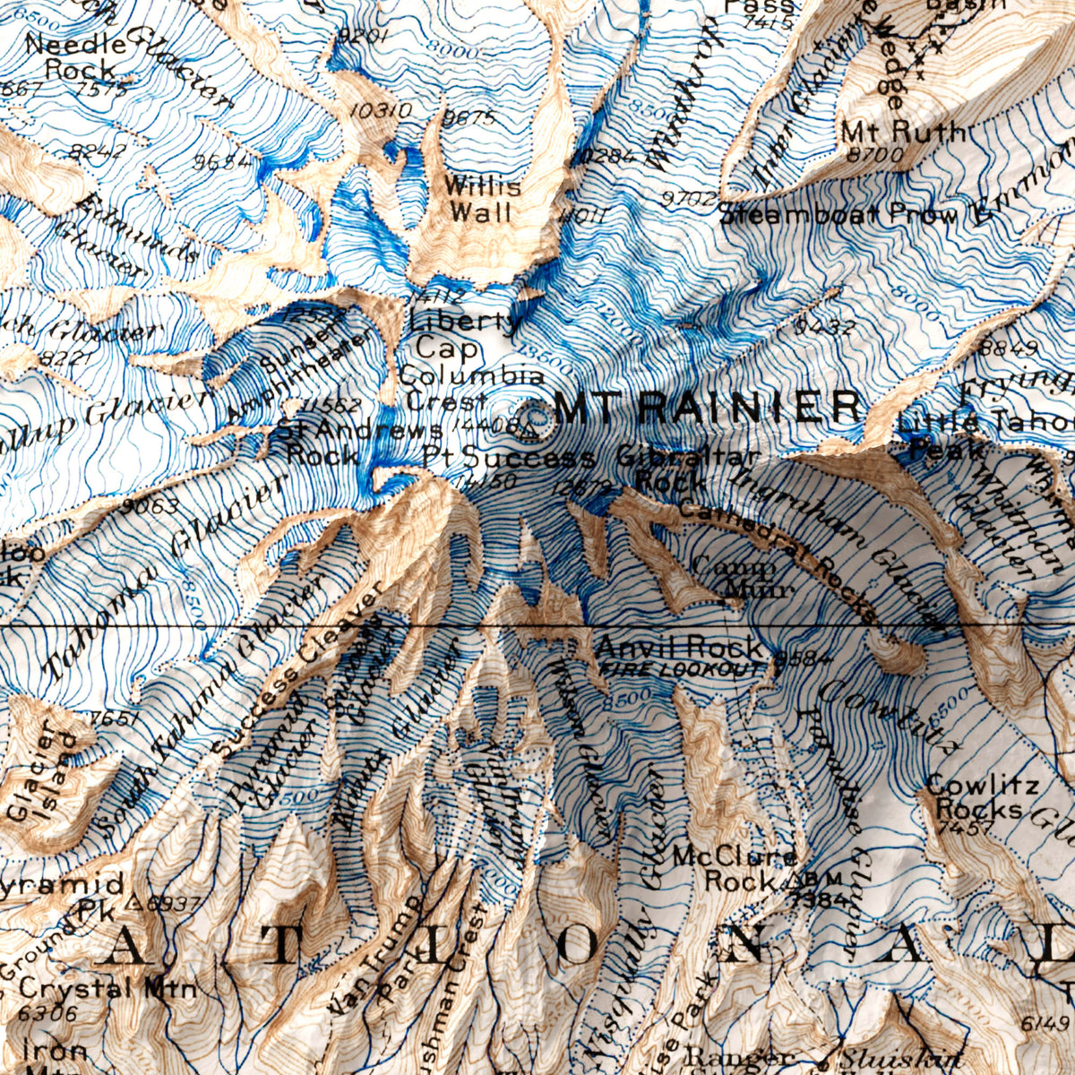 Mount Rainier, Washington (c. 1924)