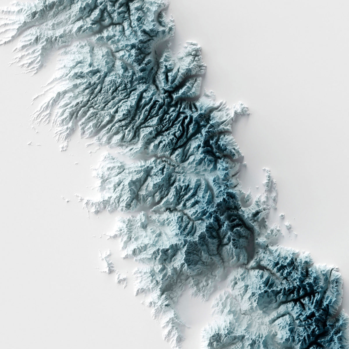 Sierra Nevada, California (Minimalist)