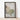 Elevation map print of The Republic of Texas in a vintage style, shown in a black frame wall art mockup.