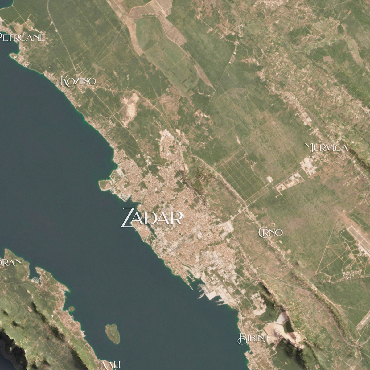 Zadar, Croatia (Atlas)