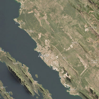 Zadar, Croatia (Atlas)