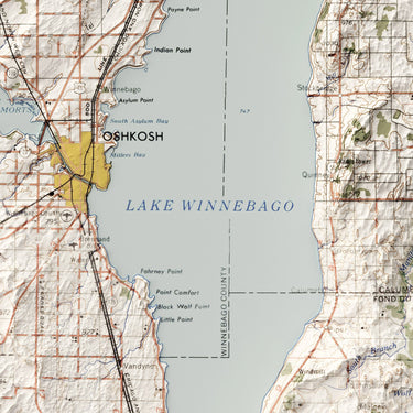 Lake Winnebago, Wisconsin (c. 1957)