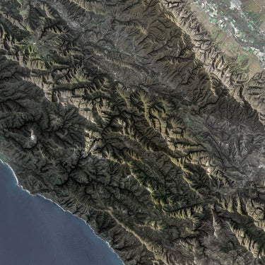 Big Sur, California (Satellite)