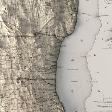 Seneca County, New York (c. 1852)