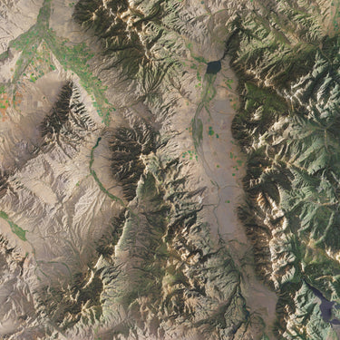 Big Sky, Montana (Satellite)