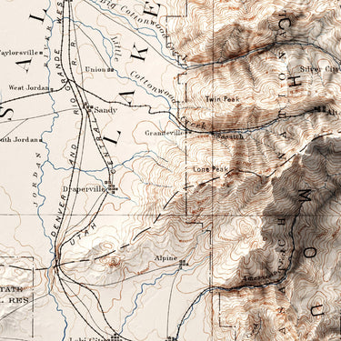 Salt Lake City, Utah (c. 1885)