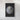 The image is a framed poster depicting a detailed view of the Earth, with the continents and oceans clearly visible against a dark background.