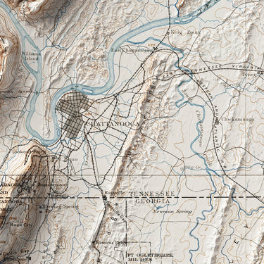 Chattanooga, Tennessee (c. 1892)