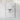 The image is a white framed artwork displayed on a white wall.