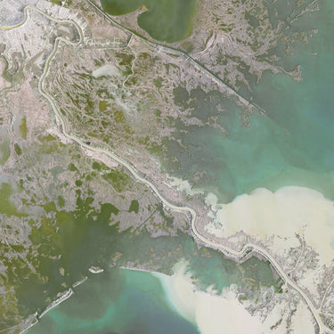 Southeast Louisiana, Louisiana (Satellite)