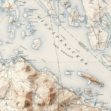 Lake Winnipesaukee, New Hampshire (c. 1909)