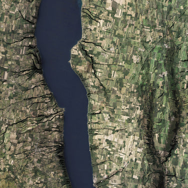 Cayuga Lake, New York (Satellite)