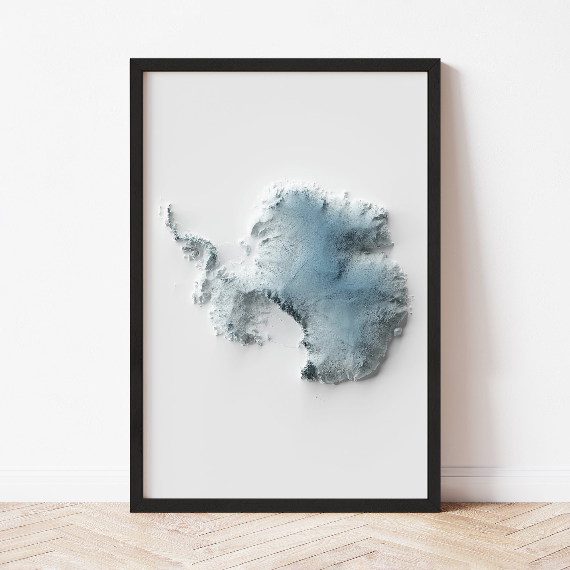 Antarctica - Minimalist Map