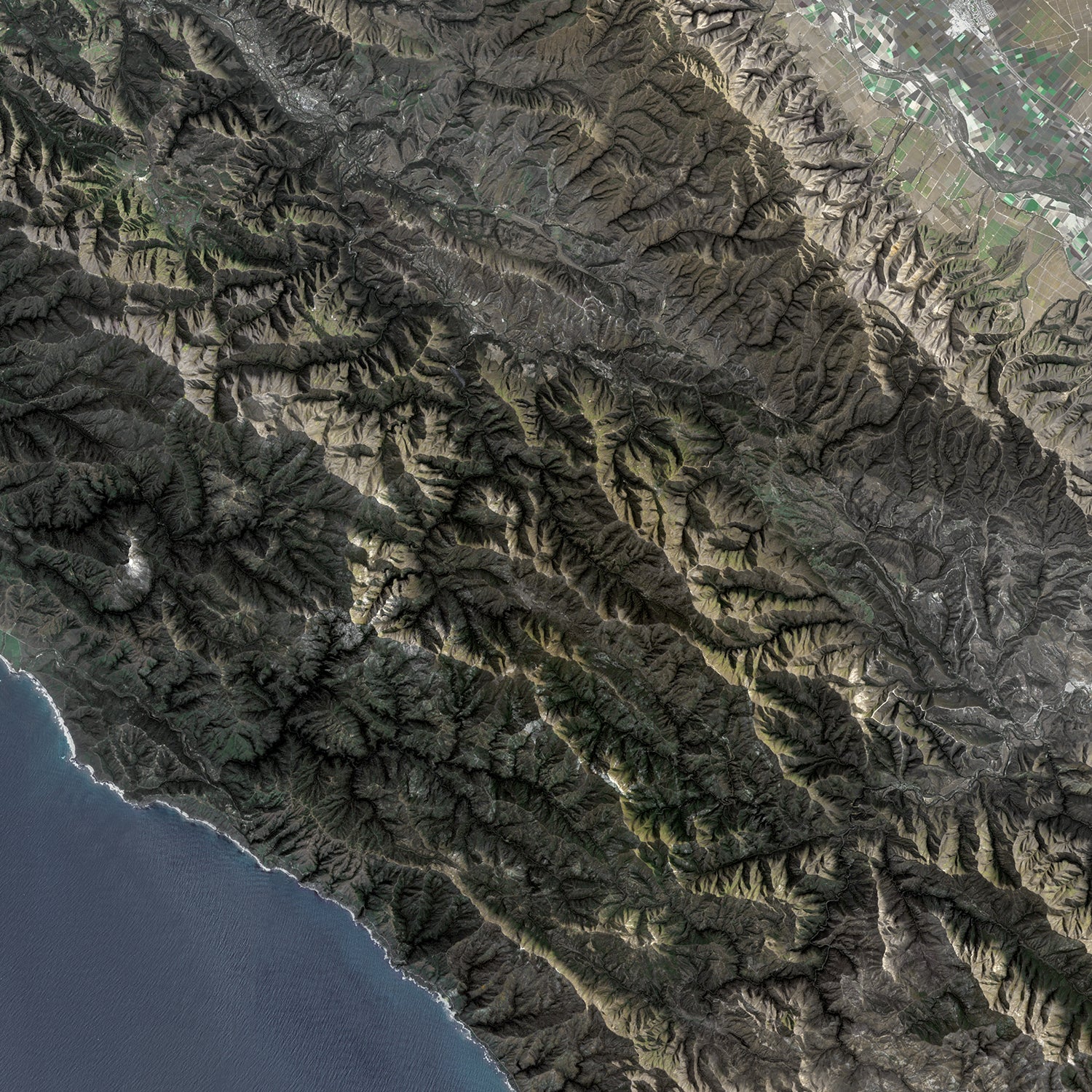 Big Sur - Satellite Imagery