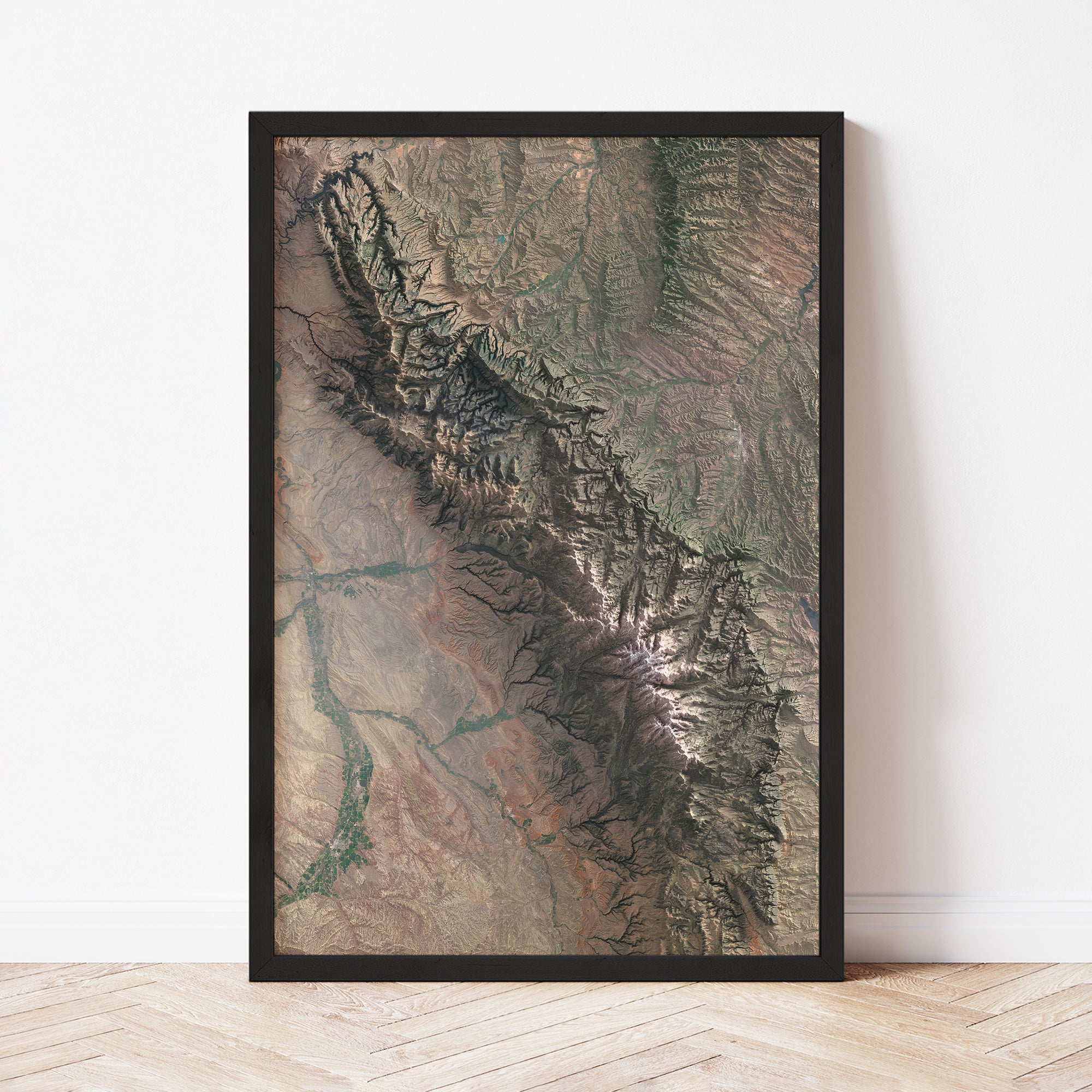 Bighorn Mountains - Satellite Imagery