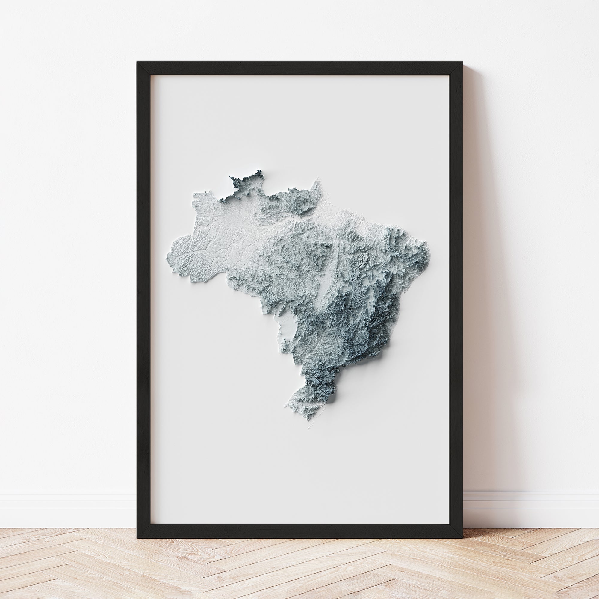Brazil - Minimalist Map