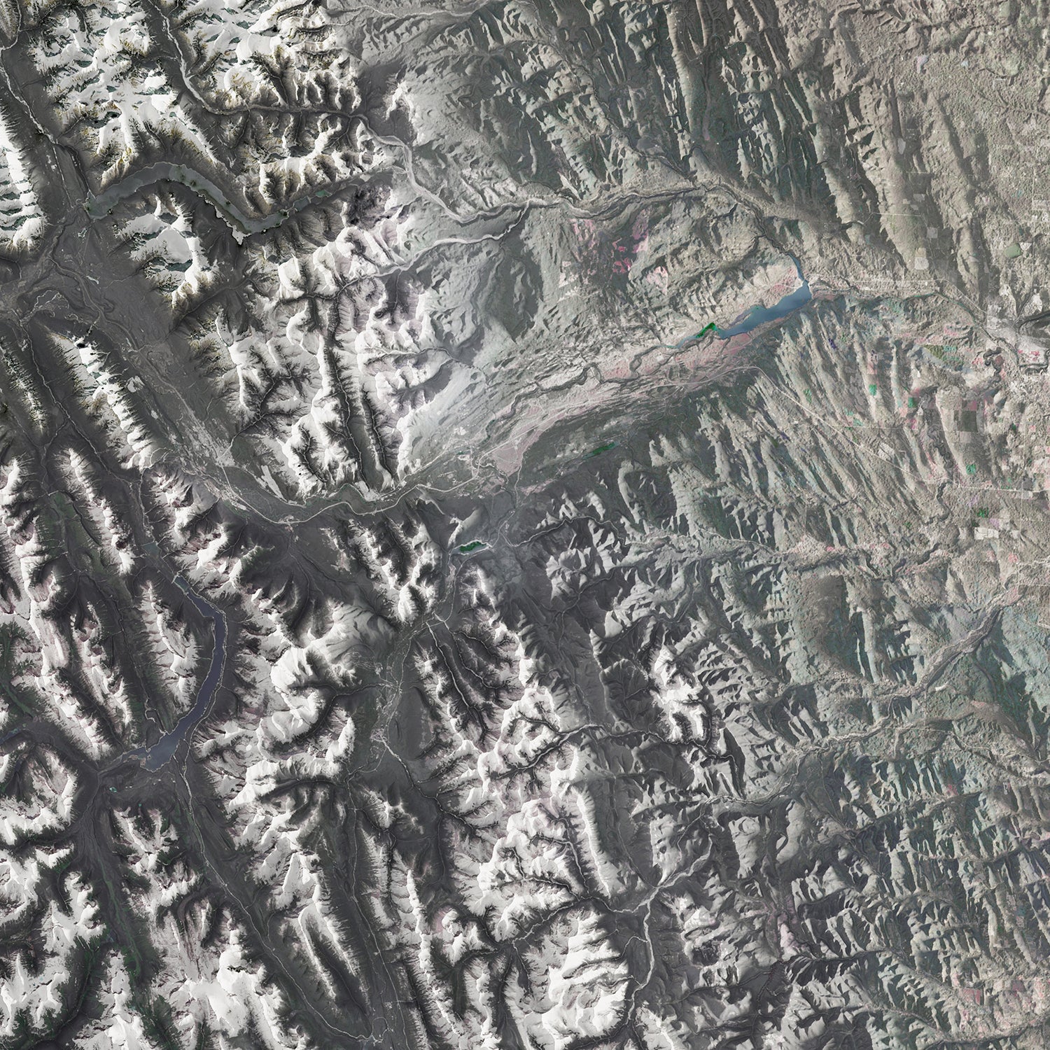 Calgary - Satellite Imagery
