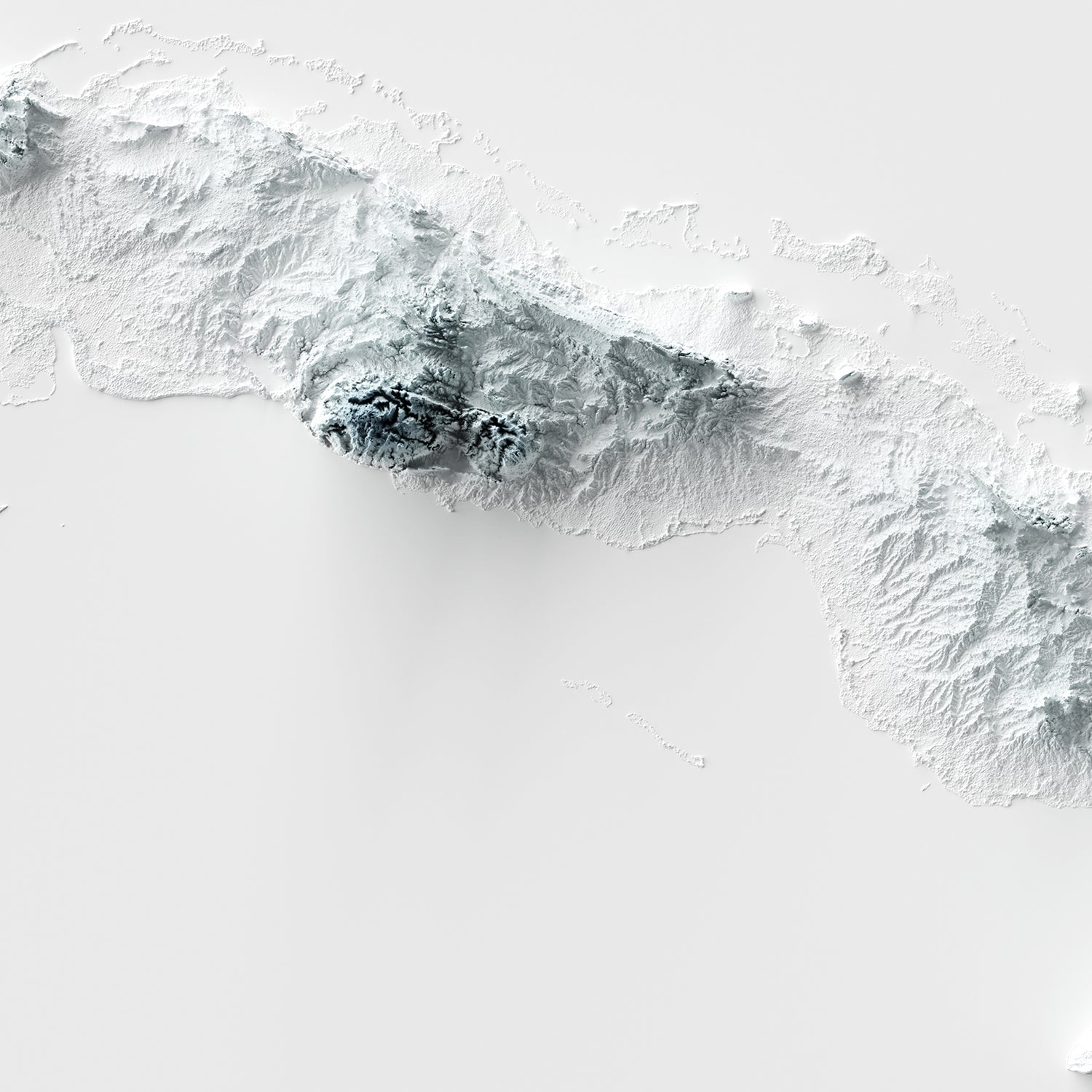 Cuba - Minimalist Map