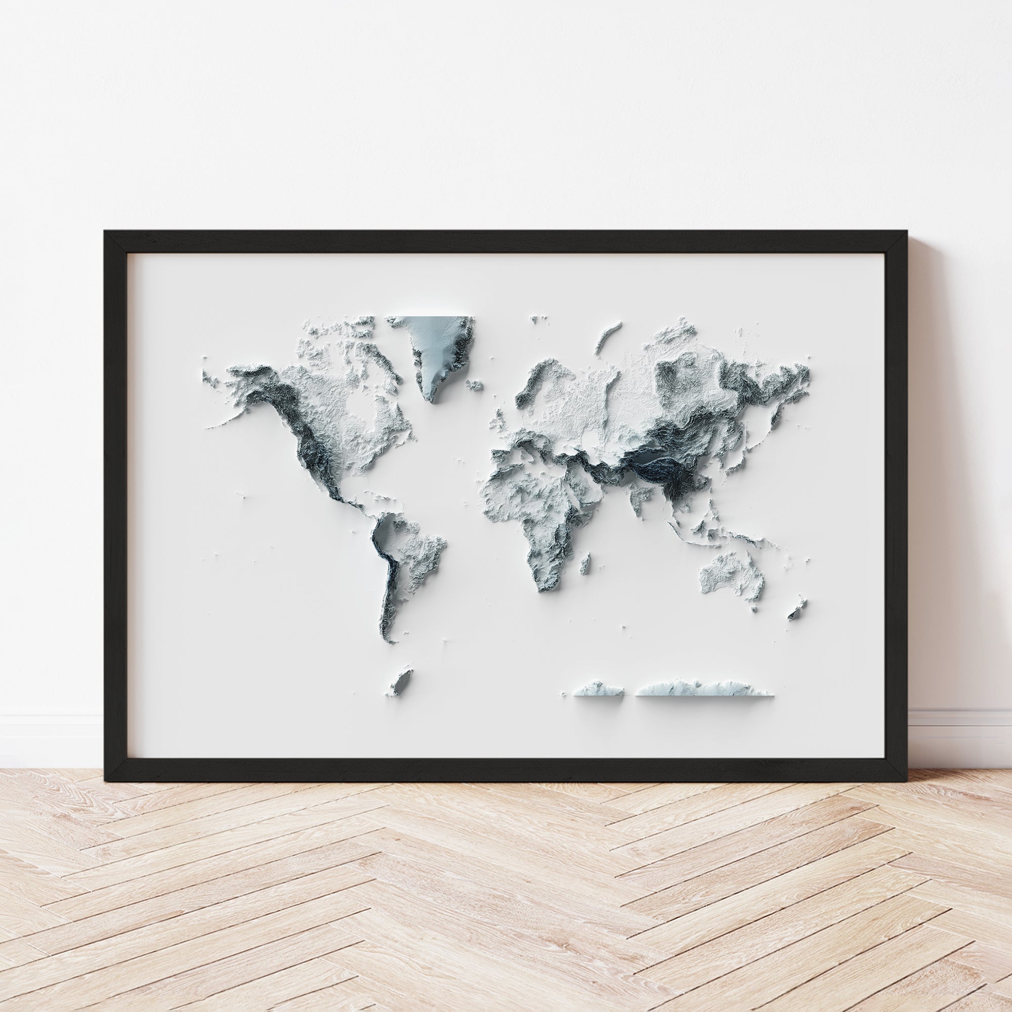 Earth - Minimalist Map