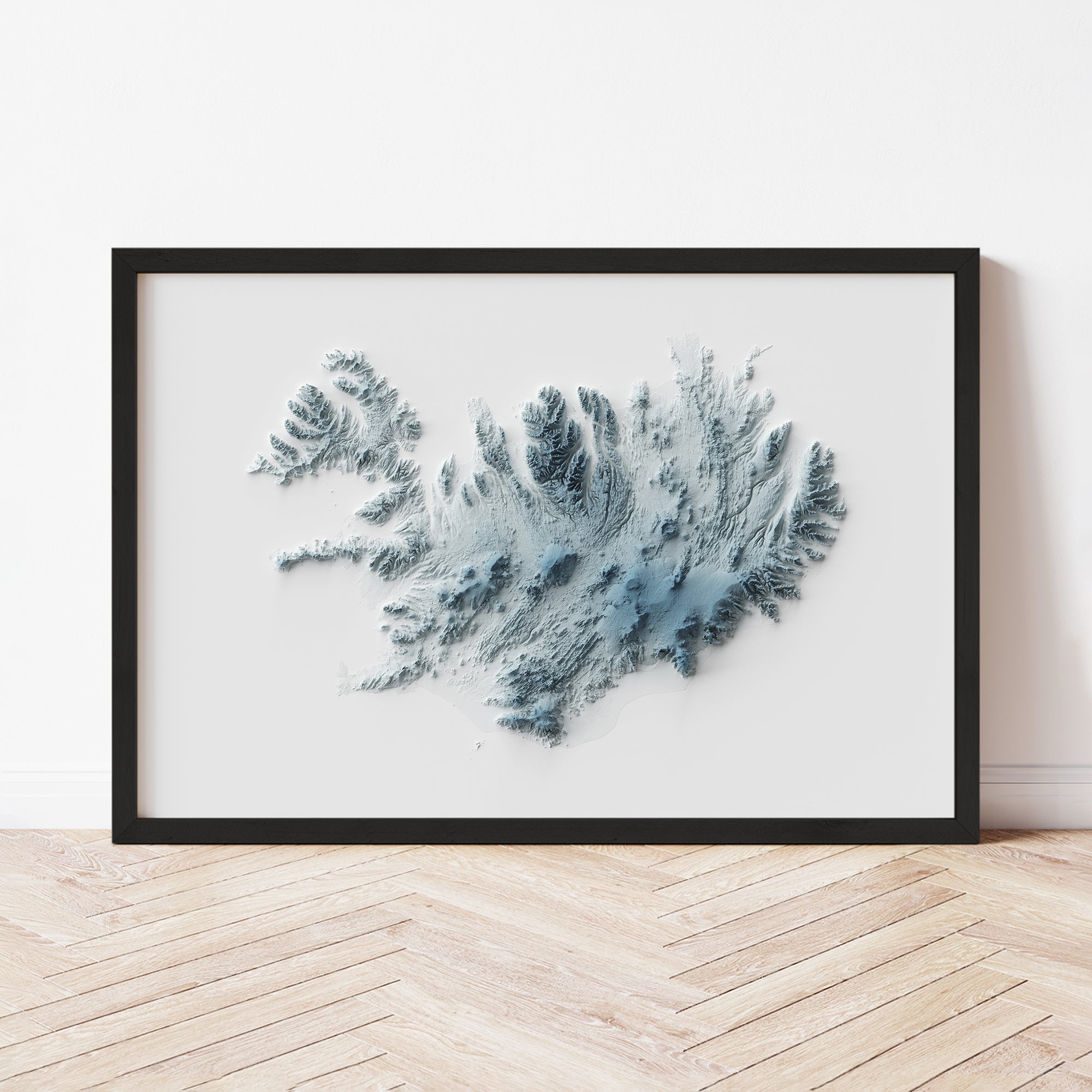 Iceland - Minimalist Map