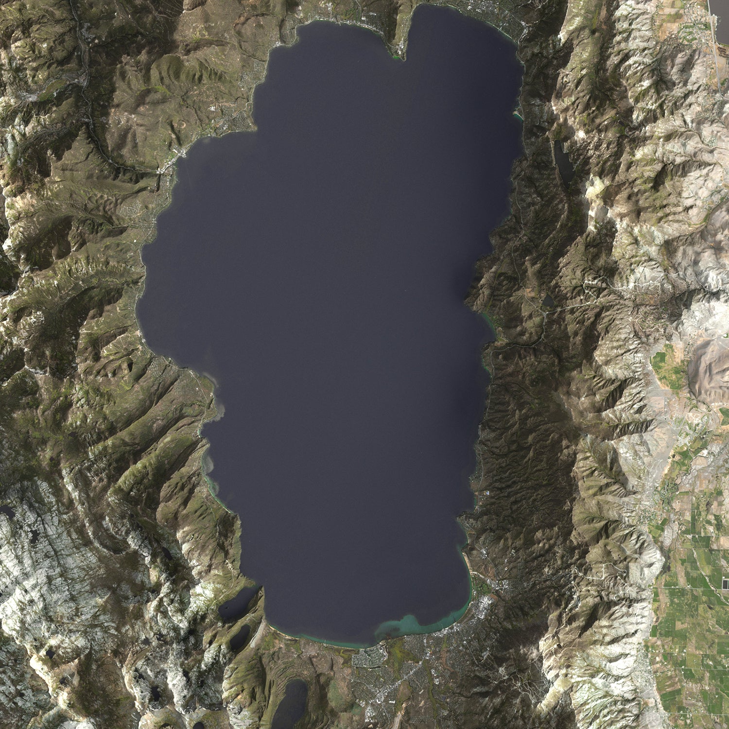 Lake Tahoe - Satellite Imagery